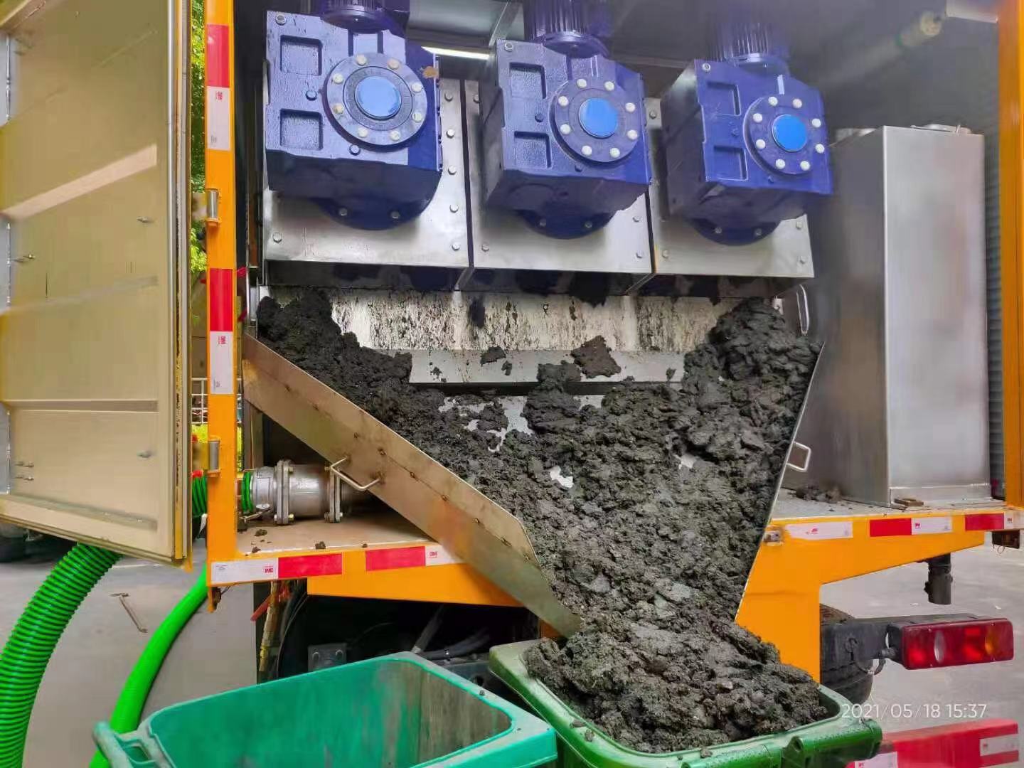 辰溪化粪池清掏城市维护站-泥浆净化干湿分离处理